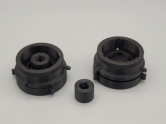 Nab hub adapters fostex reel to reel 1 pair