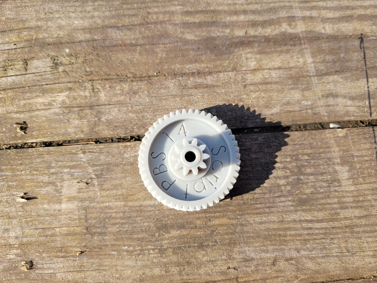 Script PBS 14 and Script PBS 14-17 primary drive shredder gear