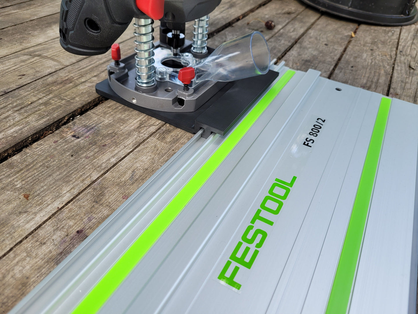 Festool guide rail adapter for Lidl Parkside Router POF 1200 D3 C2