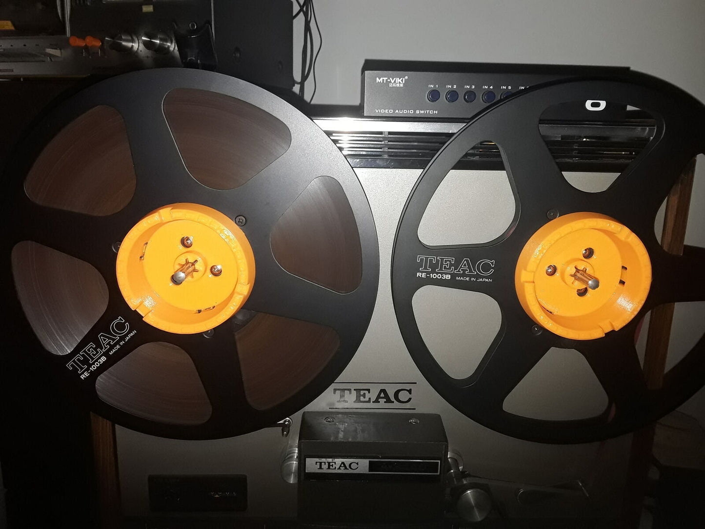 Nab hub adapter for 10.5" pioneer teac tascam akai pp-220a reel to reel machines 1 pair