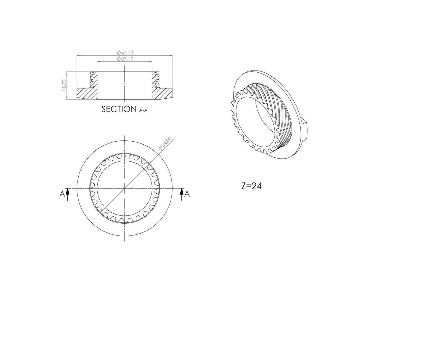 Honda crf 450x CRF 250X speedometer gear