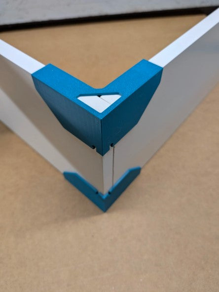 Woodworking Cabinet Assembly Jigs – 12mm, 15mm, 16mm, 18mm, 20mm Compatible Corner and Shelf Set