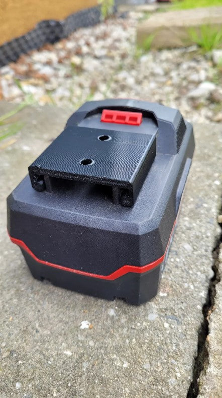 Wall Mounted Lidl Parkside Battery Holder – Single Battery Storage Bracket