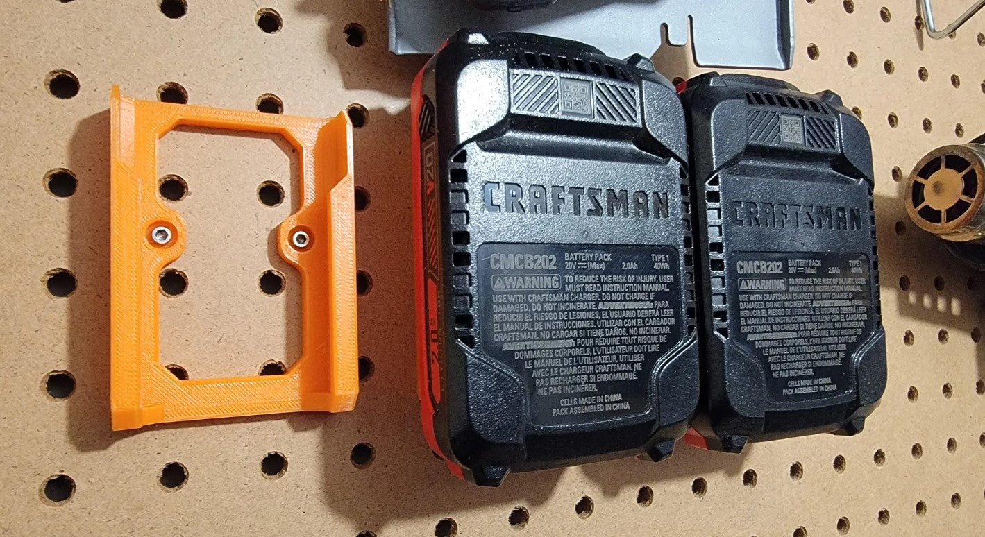 Ścienny uchwyt na akumulator Craftsman – pojedynczy