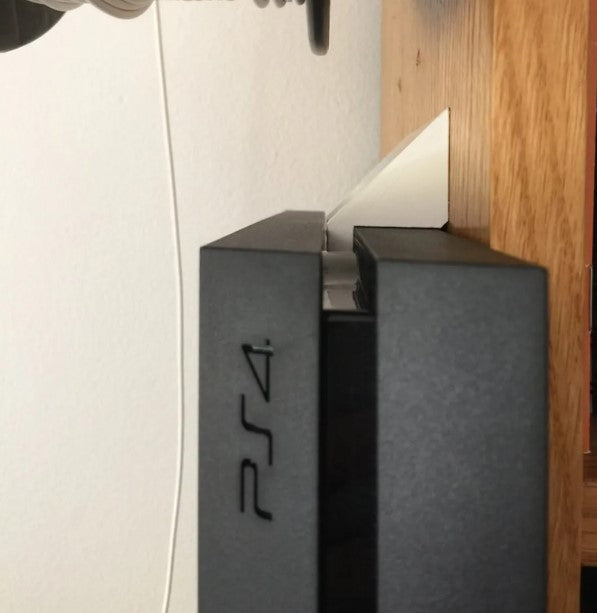 PS4 Wall Mount Brackets – Set of 2 | Secure Wall Mount for PlayStation 4 Console