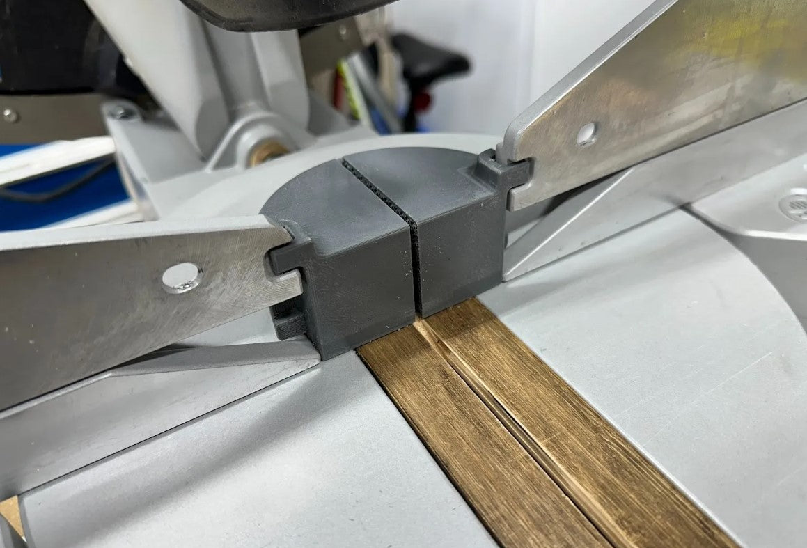 Zero Clearance Backplate Insert for Kapex KS 120 EB | Tearout Reduction Fence Insert | Precision Miter Saw Cutting Aid | Easy Clip-In Upgrade