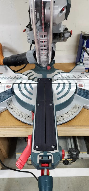 Zero Clearance Throat Plate Insert for Bosch GCM12SD | Tearout Reduction Insert | Precision Cutting Table Insert | Woodworking Upgrade
