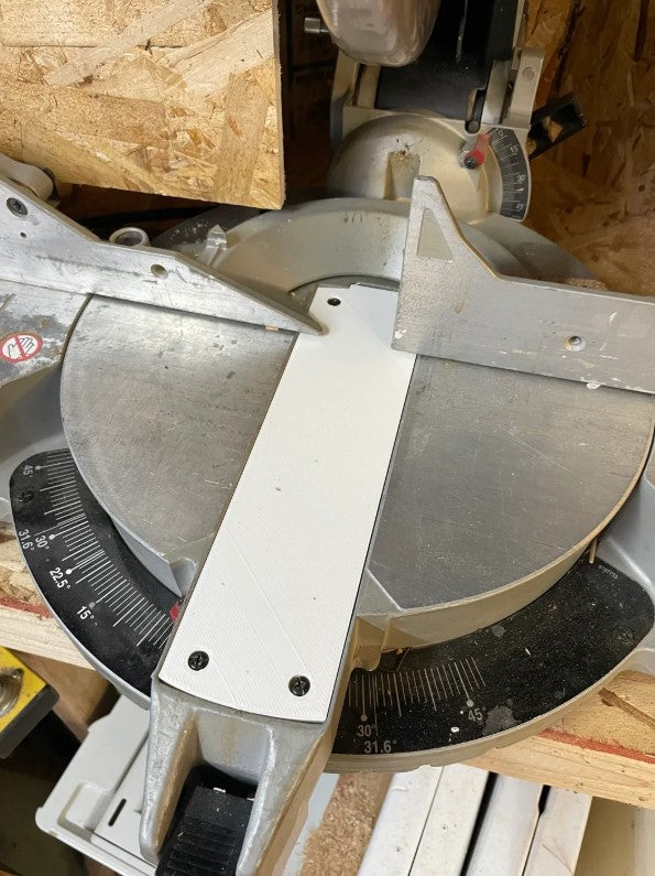 Zero Clearance Throat Plate Insert for Makita LS1220 | Tearout Reduction Insert | Precision Cutting Table Insert | Woodworking Upgrade