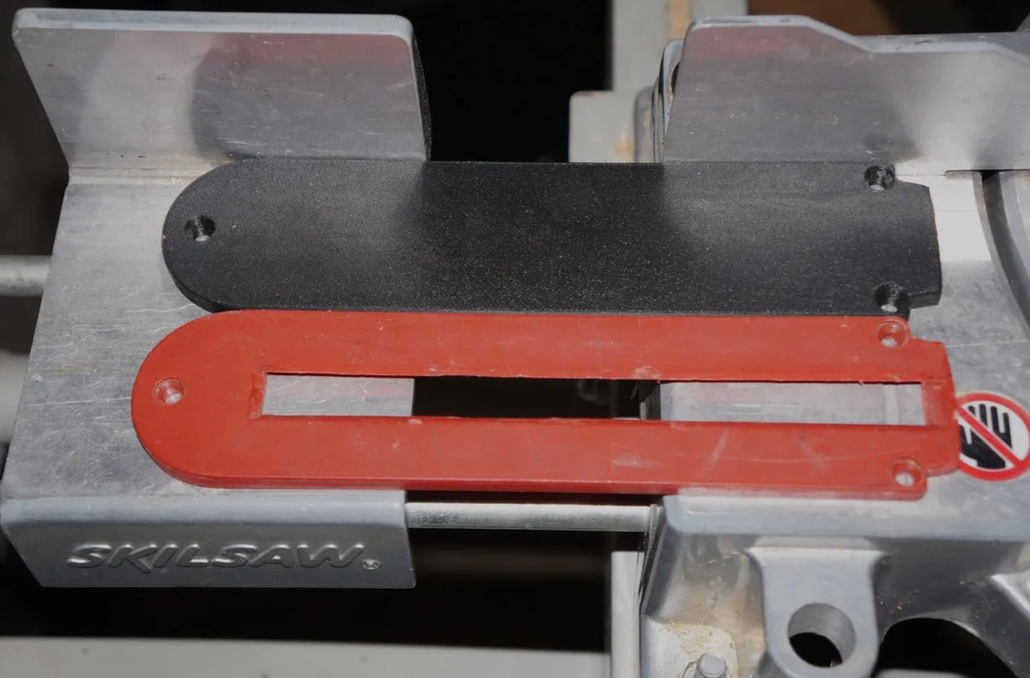 Zero Clearance Throat Plate Insert for Skilsaw 3315 miter saw | Tearout Reduction Insert | Precision Cutting Table Insert | Woodworking Upgrade