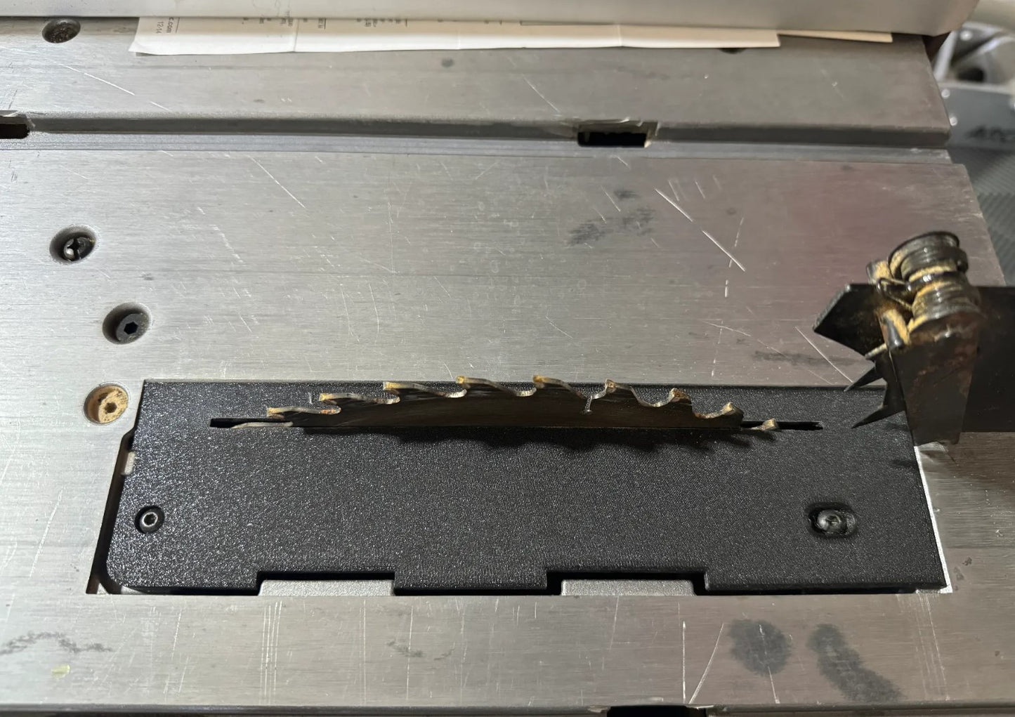 Zero Clearance Throat Plate Insert for Craftsman 137 table saw | Tearout Reduction Insert | Precision Cutting Table Insert | Woodworking Upgrade