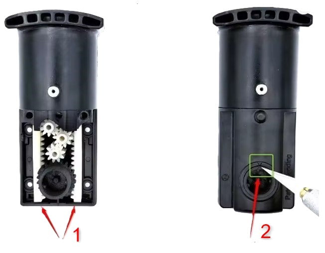 Remplacement de l'engrenage de la cafetière Beko CEG 5331X CEG3192B Tchibo 366 580 Esperto Caffe Gründig SMEG Severin - primaire