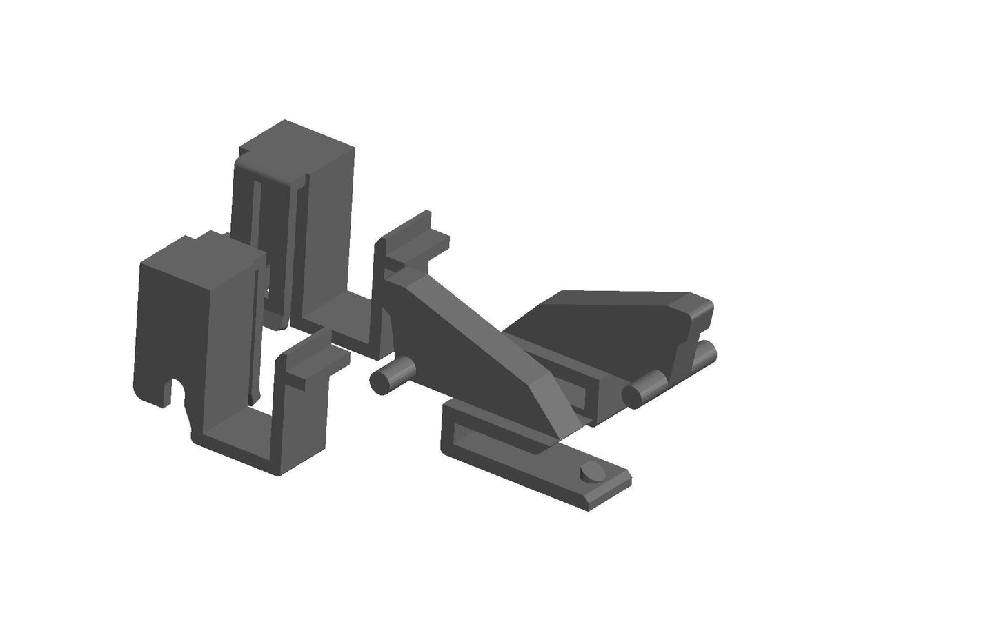 Hinge replacement set for thorens td145 td165 td166 td160