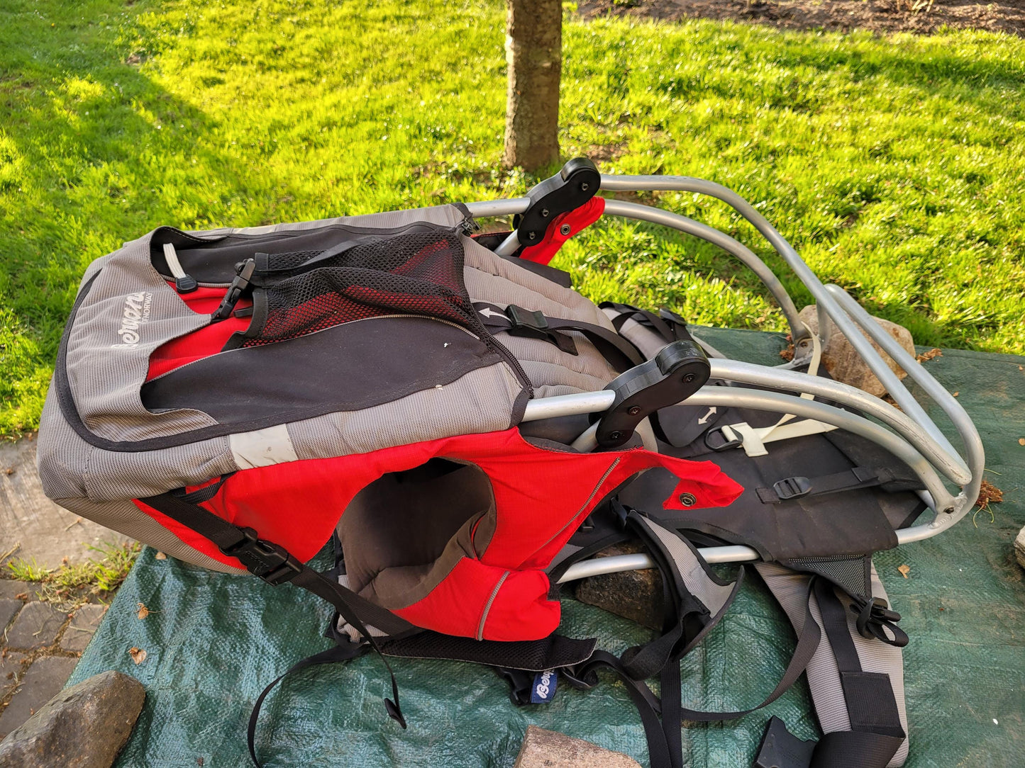 Bergans of Norway backpack clamp mount fix 1 Pair