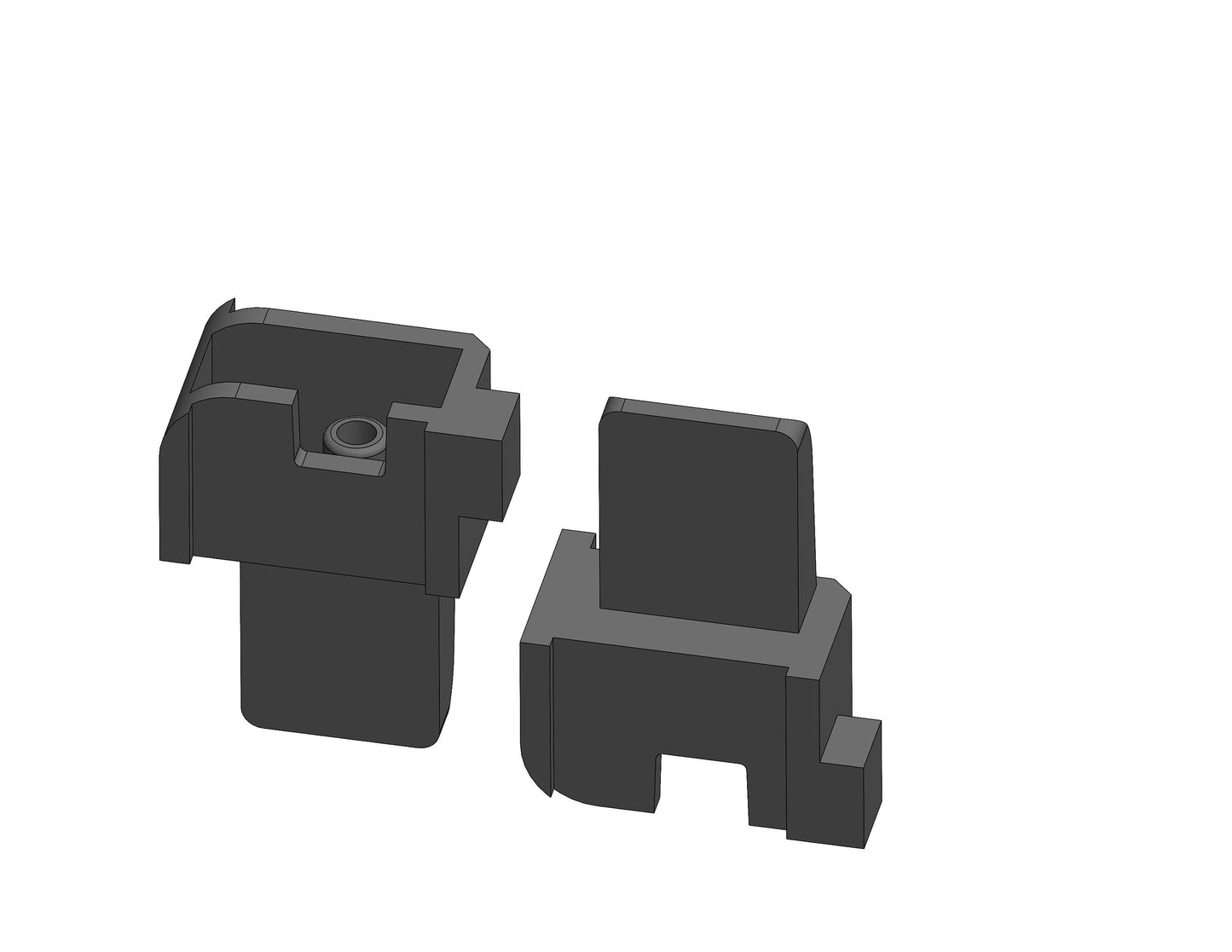Hinge clip set for Dewalt Radio