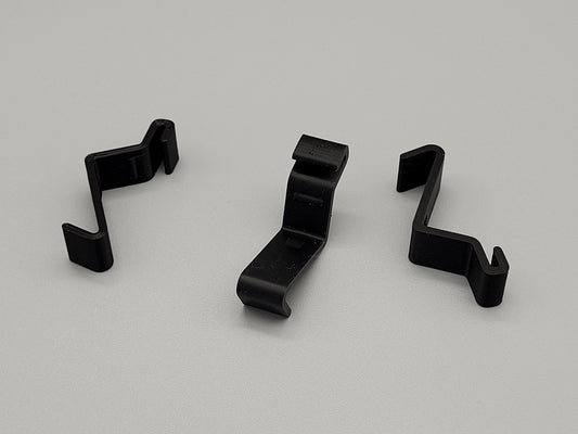Ceiling Light Locking Clips – Compatible with IKEA Hyby, Lock, Rinna Lamps – Set of 3 Replacement Latches