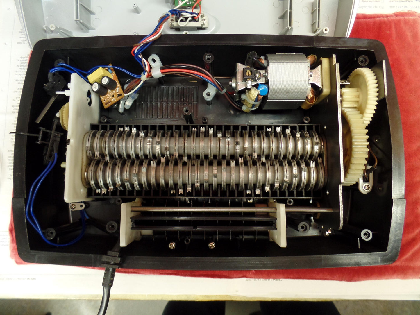 5 Star Office model 1250-EU shredder gear