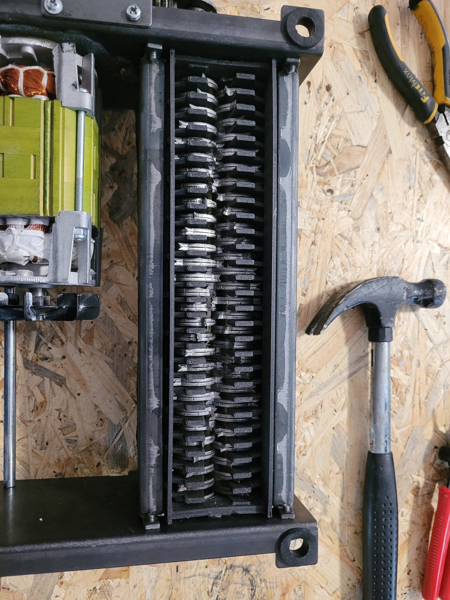 Leitz 100 150 P4 blade separator assembly