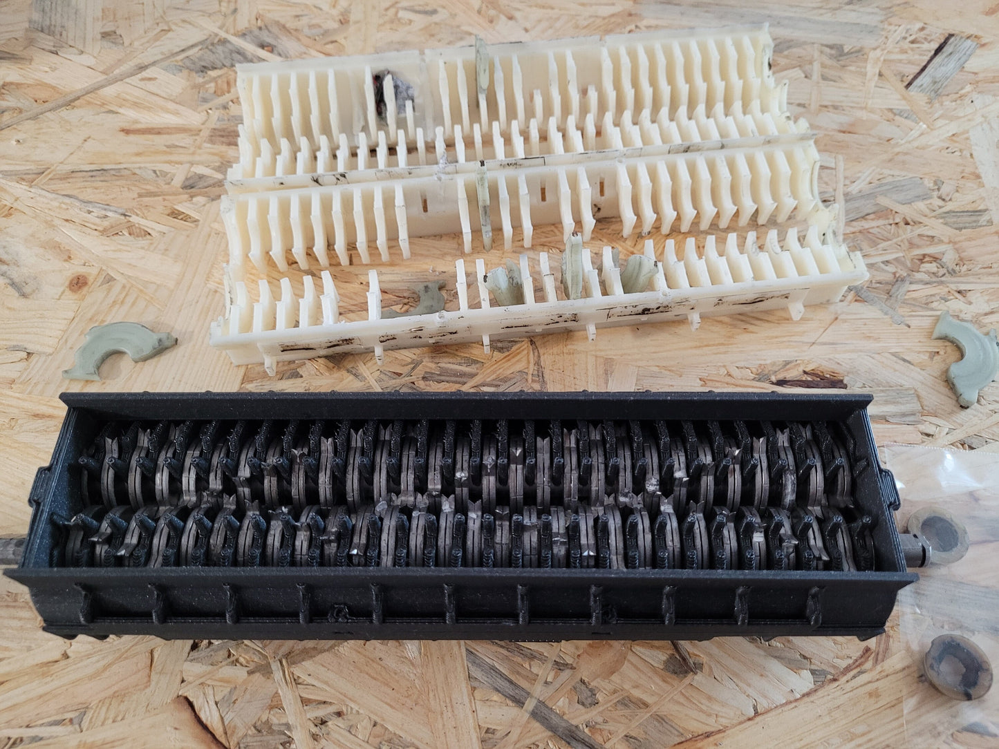 Leitz 100 150 P4 blade separator assembly