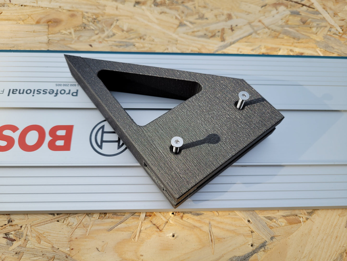 Track Rail Square Fence for Bosch FSN rails, lockable and easy slide fit