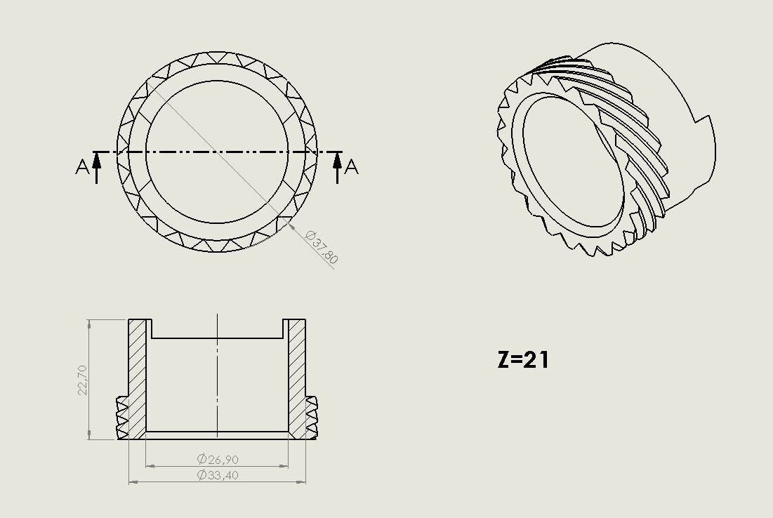 Honda nt 650 v deauville speedometer gear